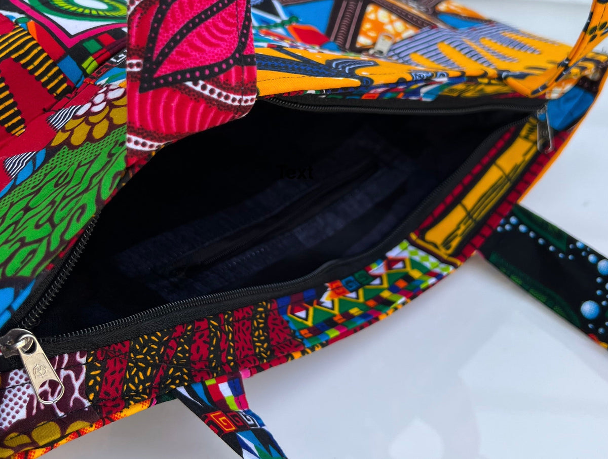 Ankara and Patchwork Purse