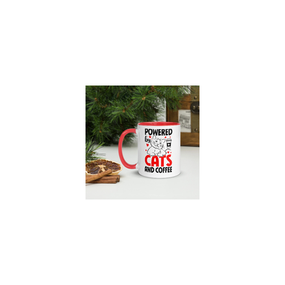 Color-Accent Ceramic Mug – Vibrant Coffee Lover Gift