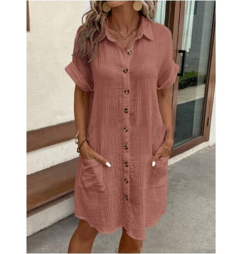 Lina Summer Shirt Dress