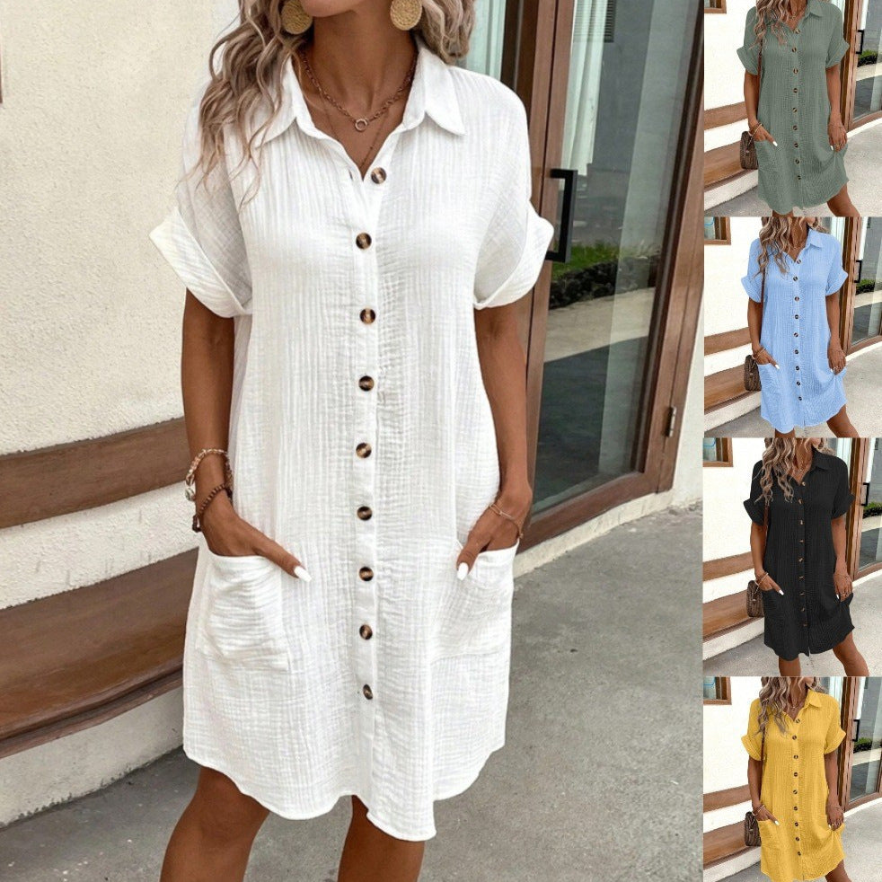 Lina Summer Shirt Dress