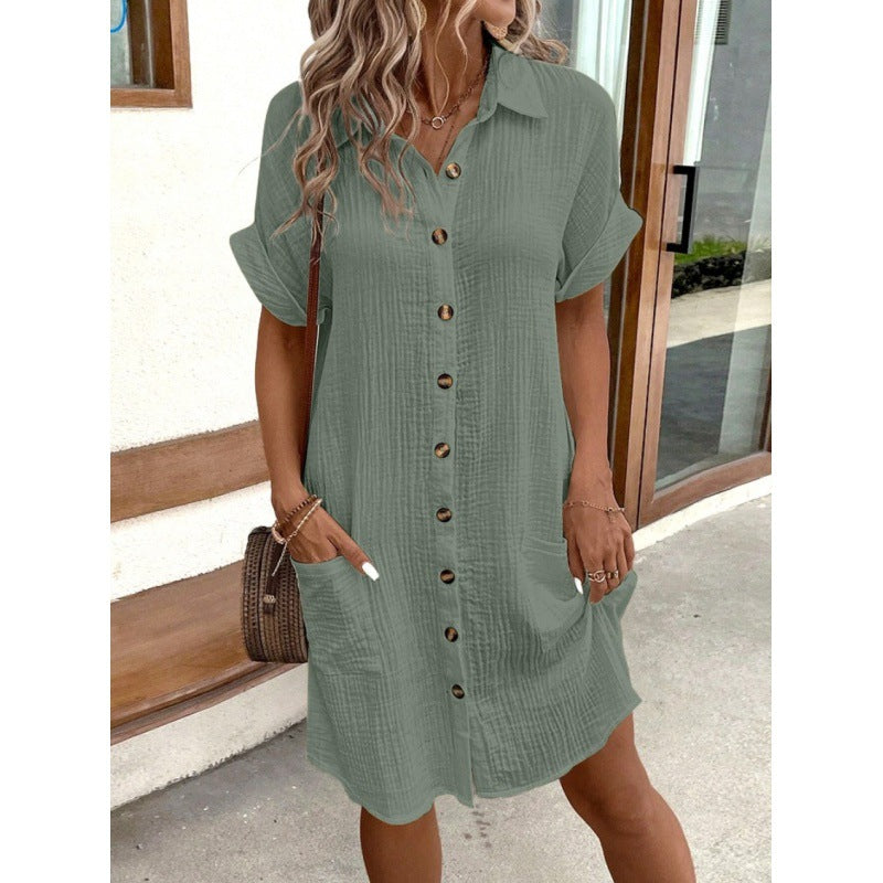 Lina Summer Shirt Dress