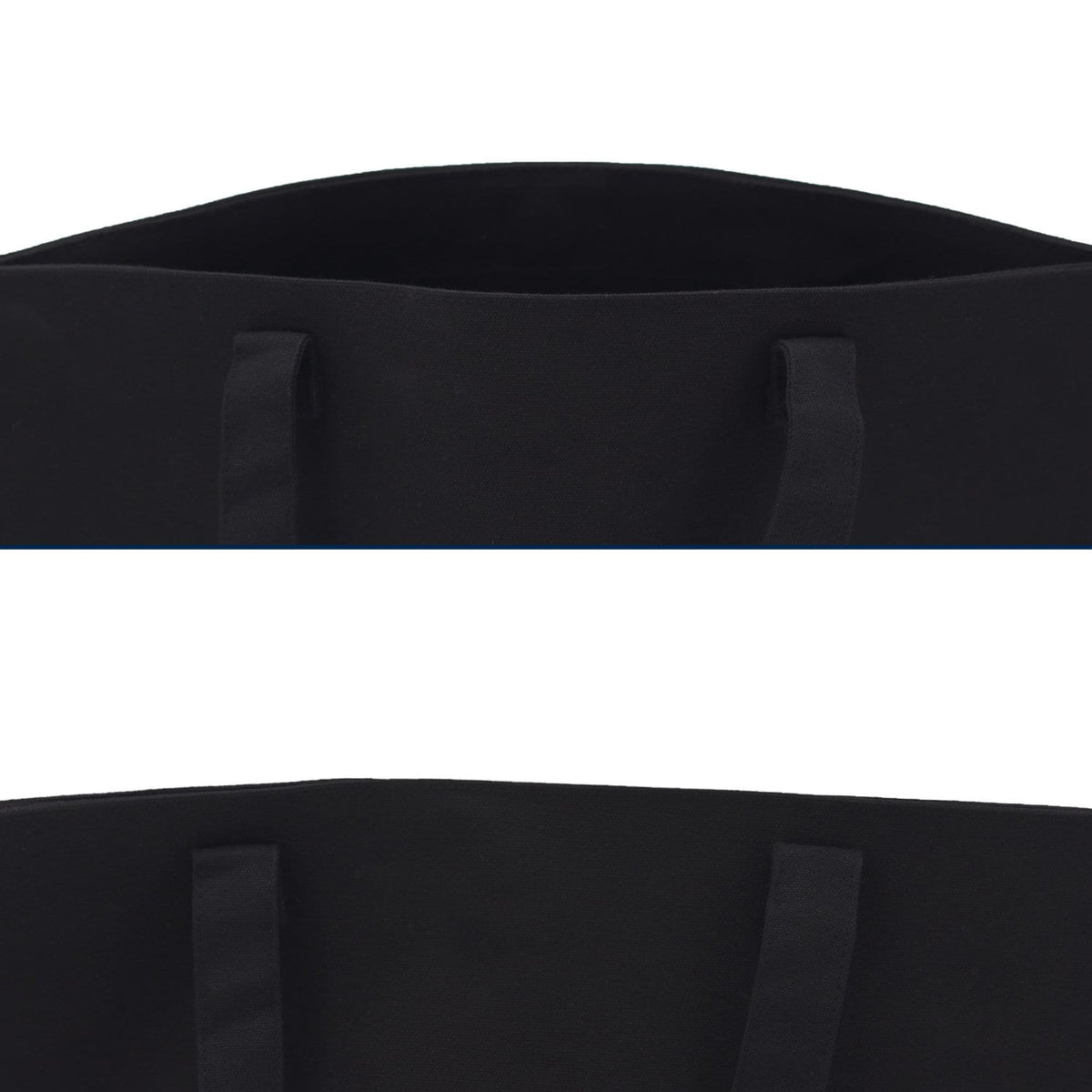 Personalized Initial Canvas Tote Bag with Magnetic Closure