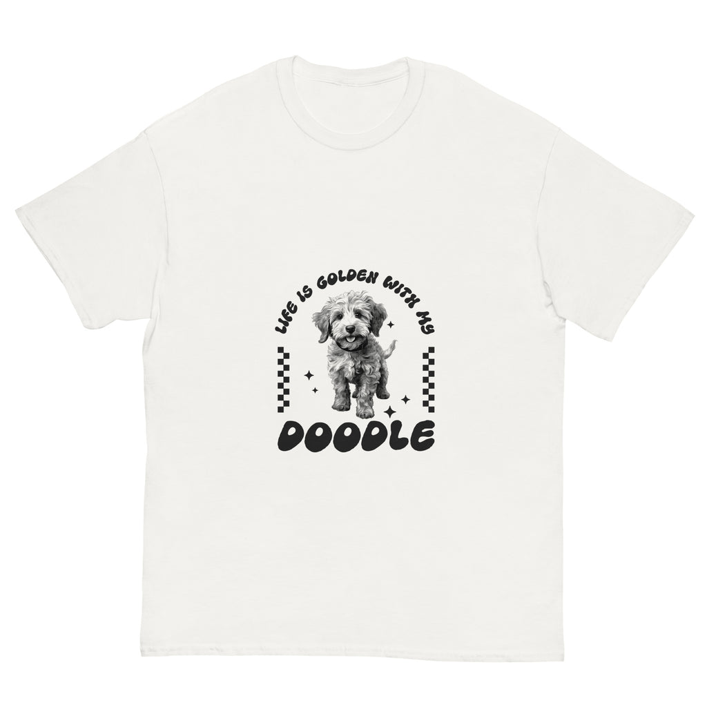 Cute Little Puppy Classic Unisex Tee with adorable puppy graphic