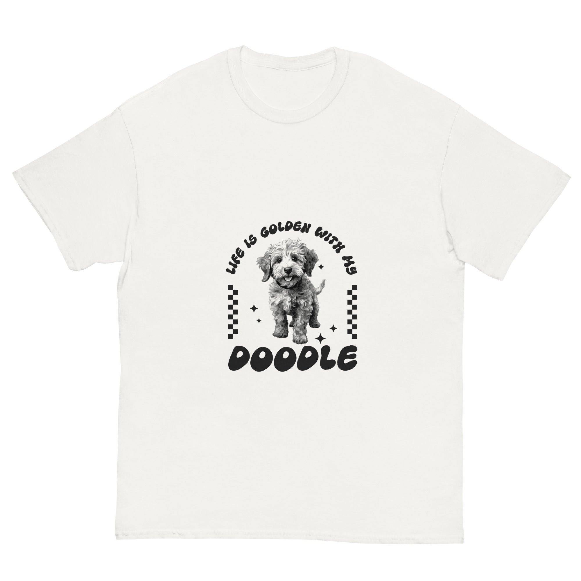 Cute Little Puppy Classic Unisex Tee with adorable puppy graphic