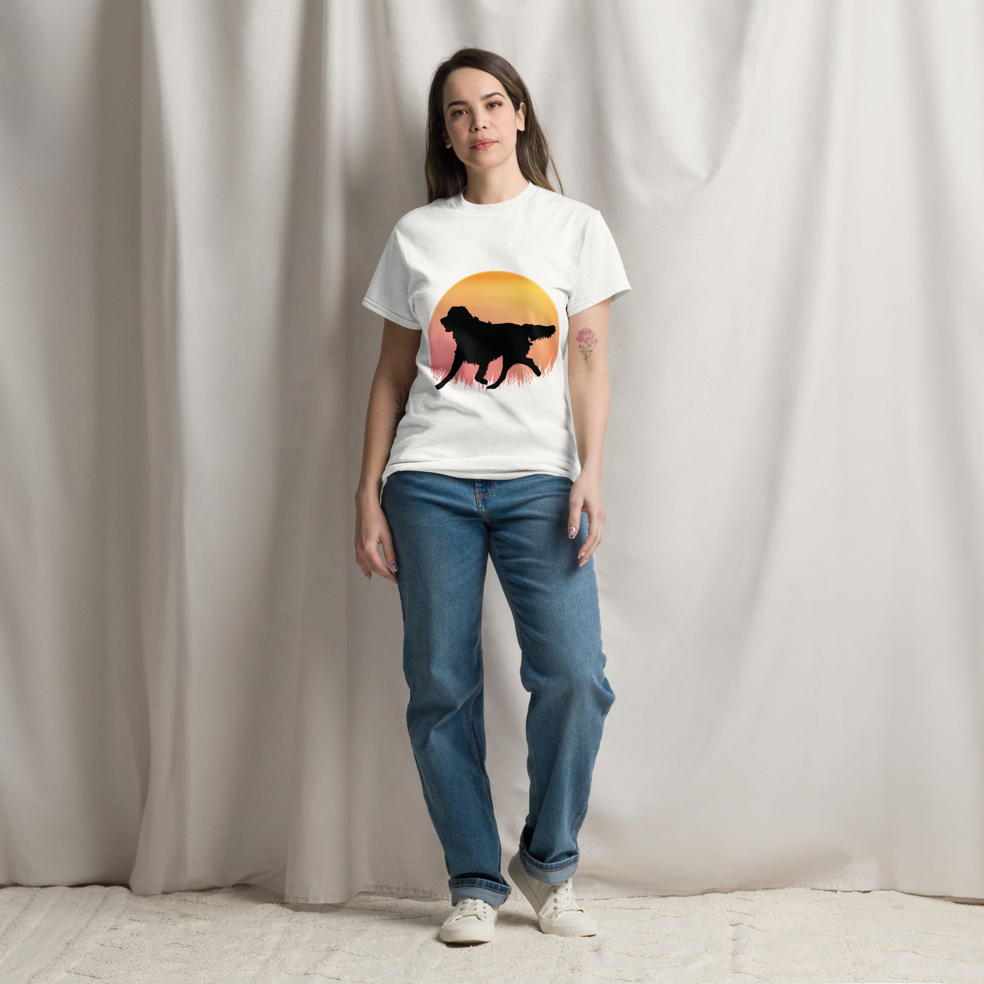 Pet Dog Classic Unisex Tee – soft t-shirt for dog lovers