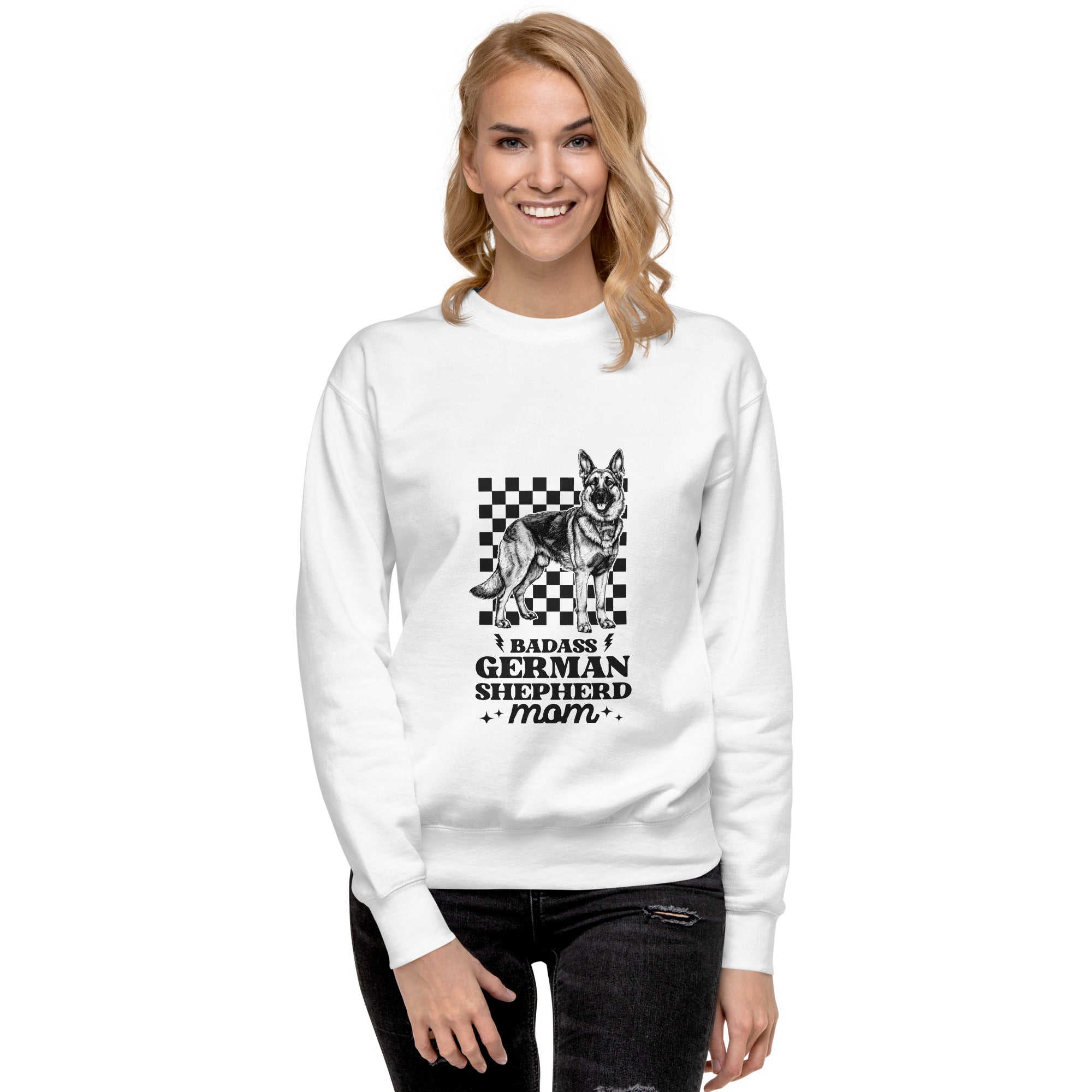 Furry Friend Premium Unisex Sweatshirt with pet-loving graphic design