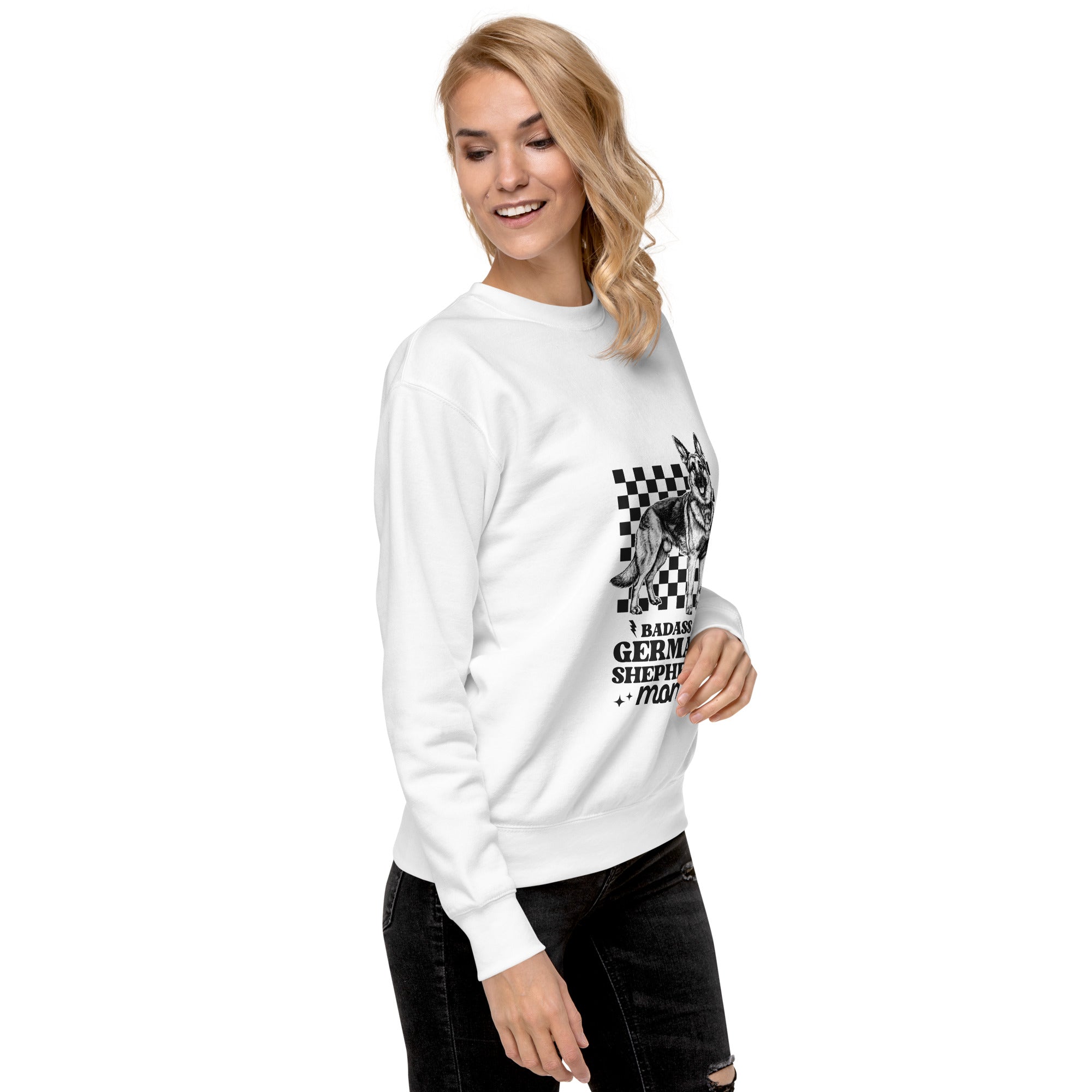 Furry Friend Premium Unisex Sweatshirt with pet-loving graphic design