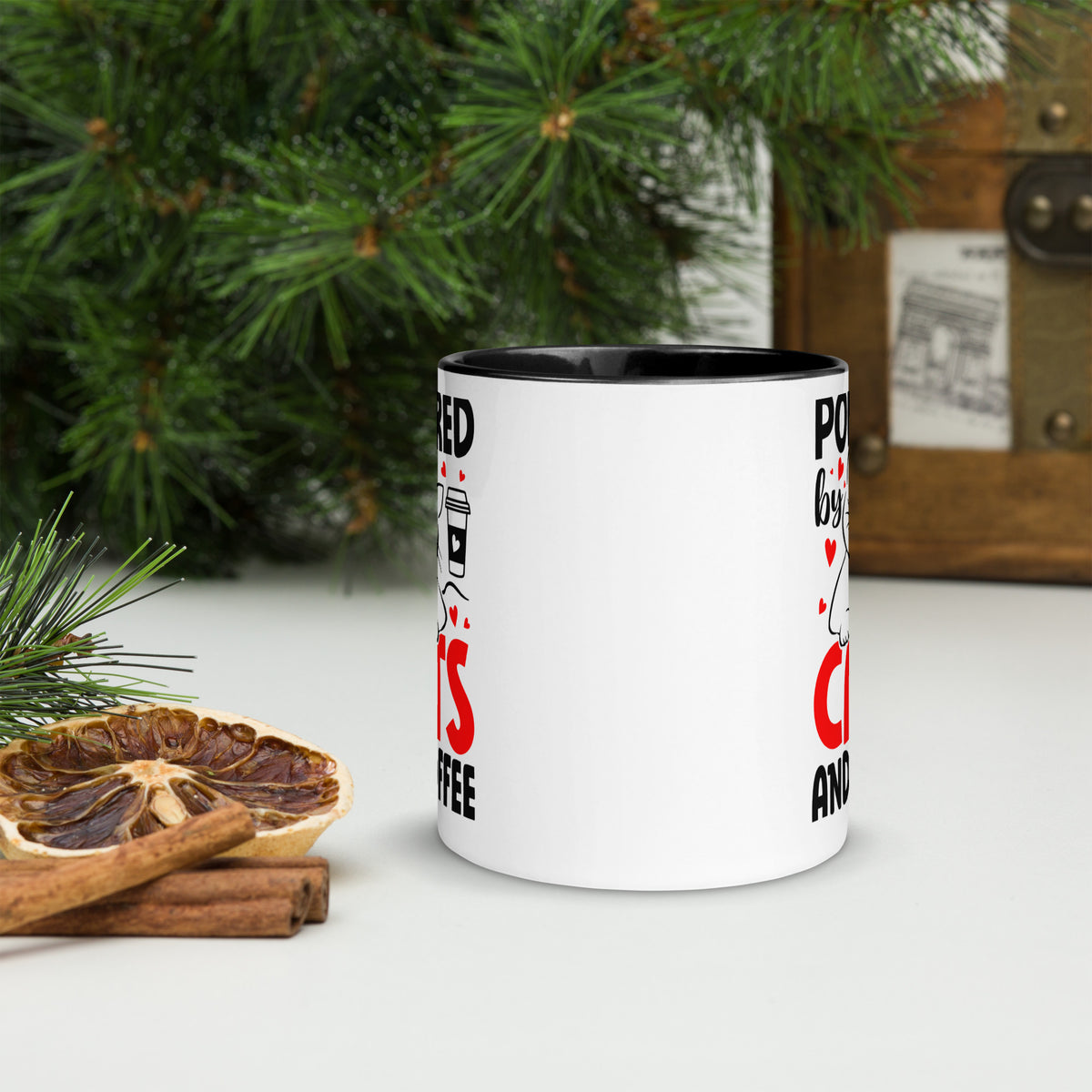 Mug with Color Inside – colorful ceramic coffee mug for daily use