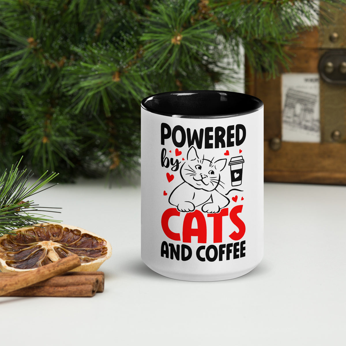 Mug with Color Inside – colorful ceramic coffee mug for daily use