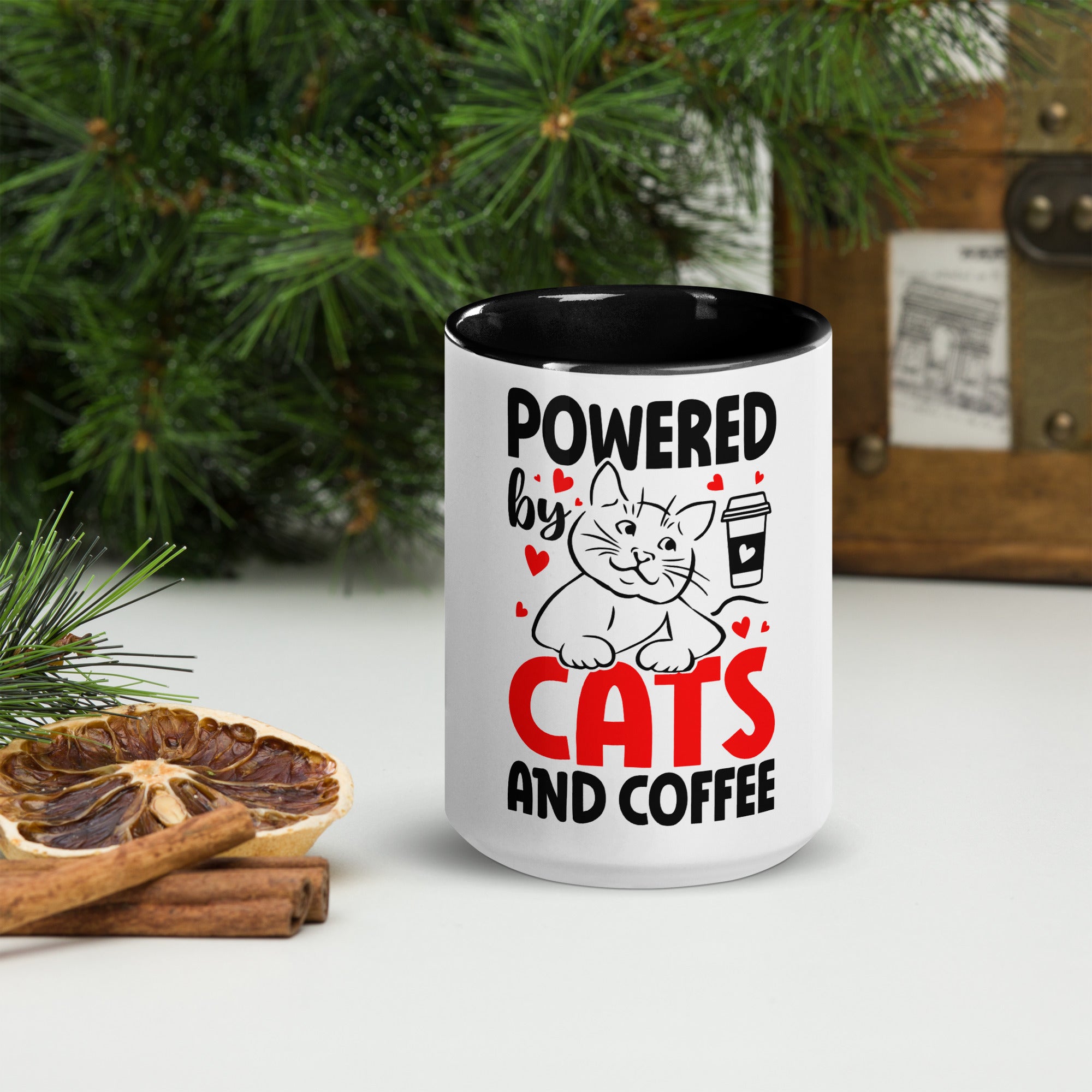 Mug with Color Inside – colorful ceramic coffee mug for daily use