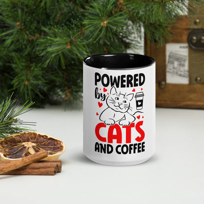 Mug with Color Inside – colorful ceramic coffee mug for daily use