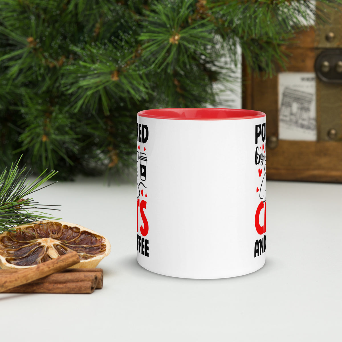 Mug with Color Inside – colorful ceramic coffee mug for daily use