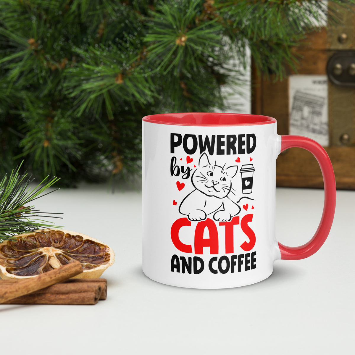 Mug with Color Inside – colorful ceramic coffee mug for daily use