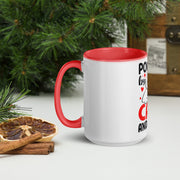 Mug with Color Inside – colorful ceramic coffee mug for daily use